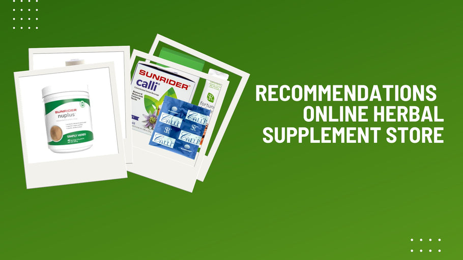 Recommendations online herbal supplement store